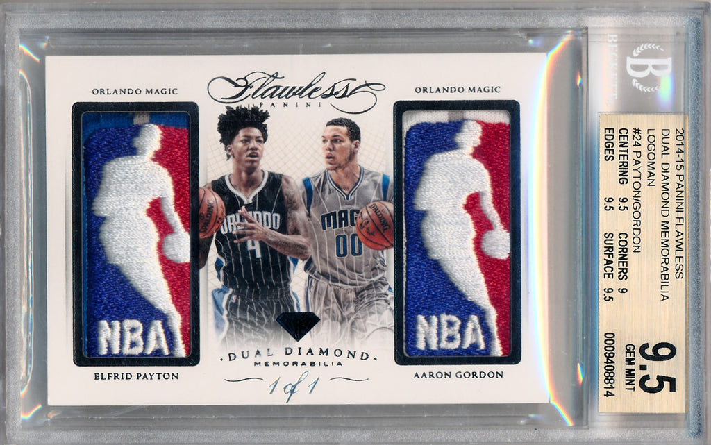 Panini 2014-2015 Flawless Basketball Dual Diamond Logoman #DD-OM 