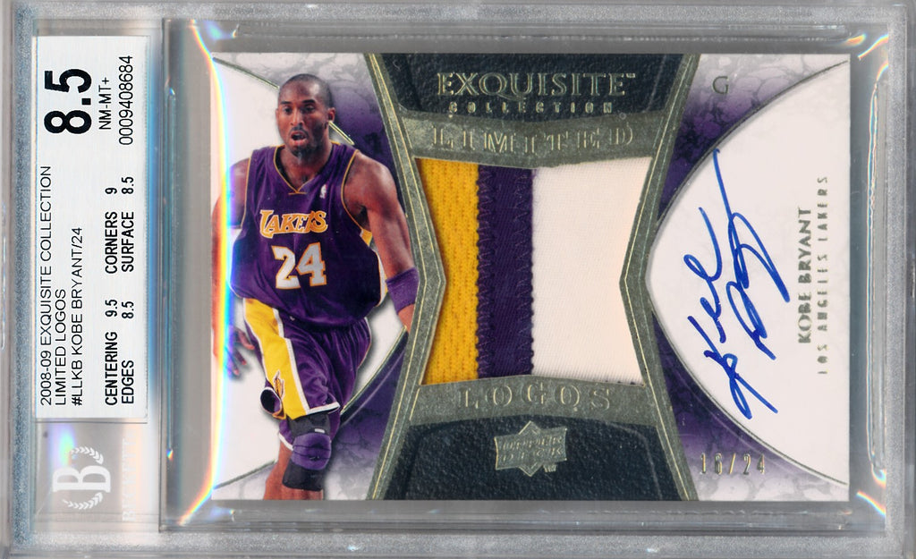 Upper Deck 2008-2009 Exquisite Collection Limited Logos #LLBK Kobe