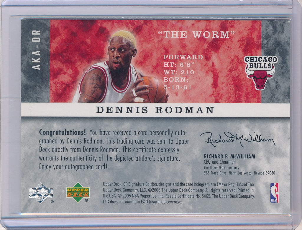 The Worm, AKA Dennis Rodman