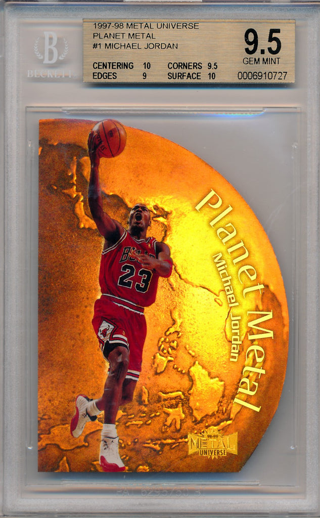 新作登場新品1997-98 METAL UNIVERSE PLANET METAL MICHAEL JORDAN その他