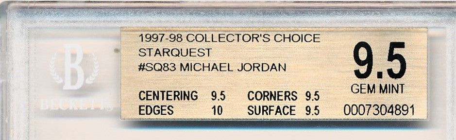 Upper Deck 1997-1998 Collector's Choice Starquest #SQ83 Michael