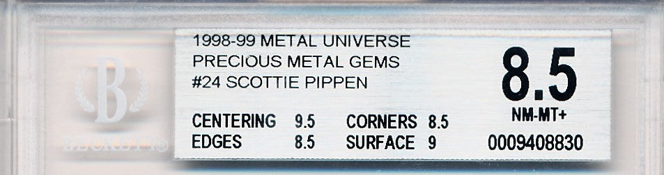 PWCC Marketplace - 1999 Metal Universe Precious Metal Gems Gem