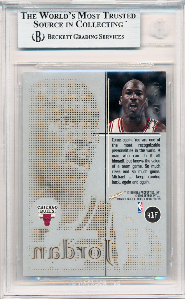 Skybox 1998-1999 Molten Metal Fusion Titanium #41 Michael Jordan