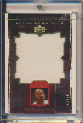 Upper Deck 2003-2004 Exquisite Collection Extra Exquisite Jumbo Patch #EE-AM Alonzo Mourning 49/75