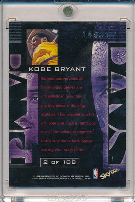 SkyBox 1998-1999 Hoops BAMS #2/10B Kobe Bryant 149/250