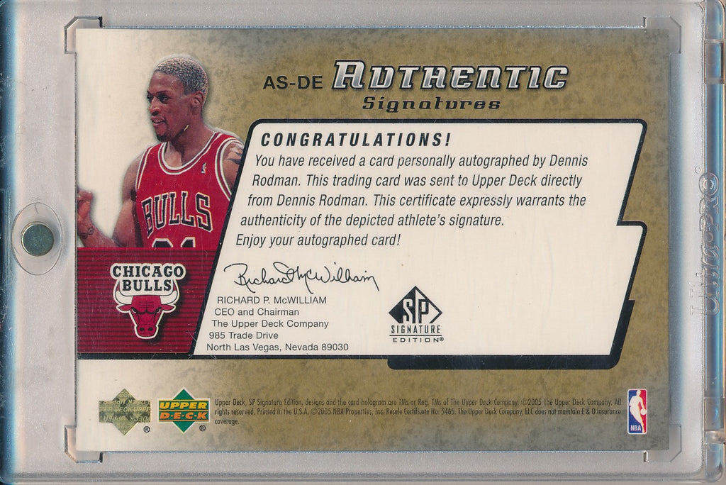 Upper Deck 2005-2006 SP Signature Edition Authentic Signatures #AS-DE  Mr.  B's Collection