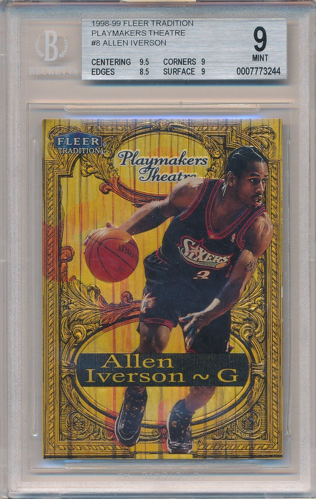 Fleer 1998-1999 Tradition Playmaker Theatre #8/15PT Allen Iverson