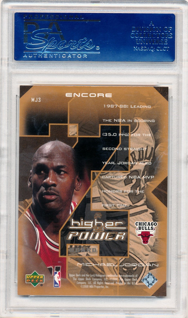 Upper Deck 1999-2000 Encore MJ A Higher Power #MJ3 Michael Jordan 