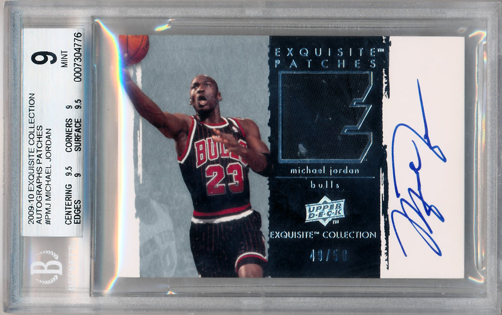 Upper Deck 2009-2010 Exquisite Collection Autographs Patches