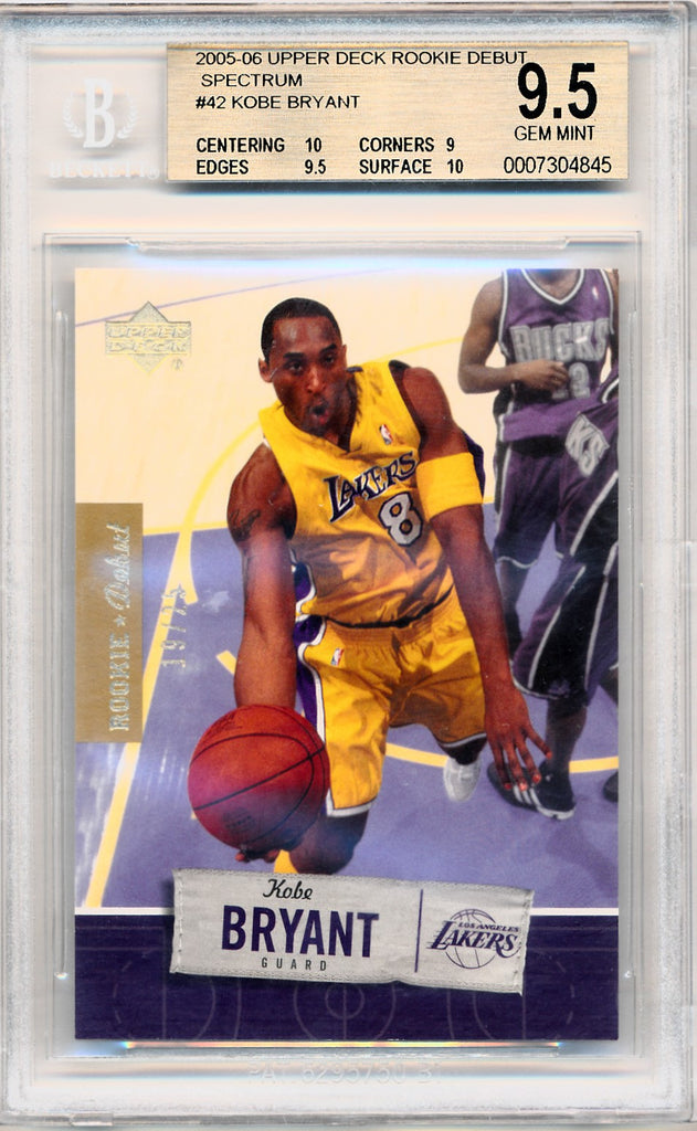 2005 Upper Deck Slam #38 outlets Kobe Bryant Lakers Graded CGG 10 Gem Mint