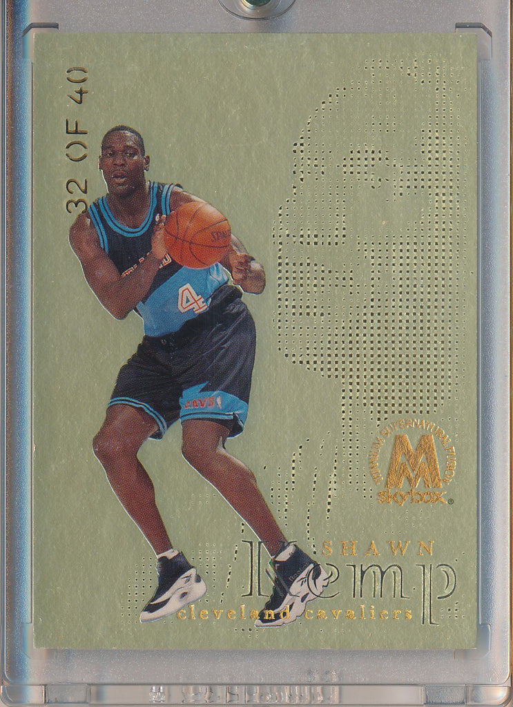 another cool Shawn Kemp find. 1997-1998 Skybox Titanium insert