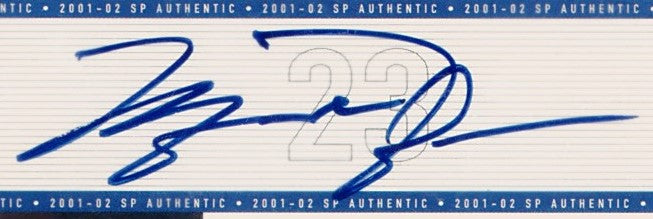 Upper Deck 2001-2002 Sp Authentic Sp Dual Signatures #MJ/KB