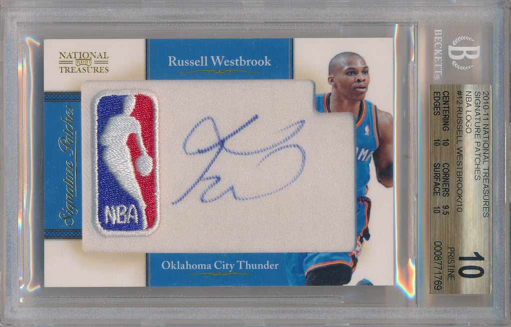 Panini 2011-12 National Treasures Signature Patches NBA Logo #12