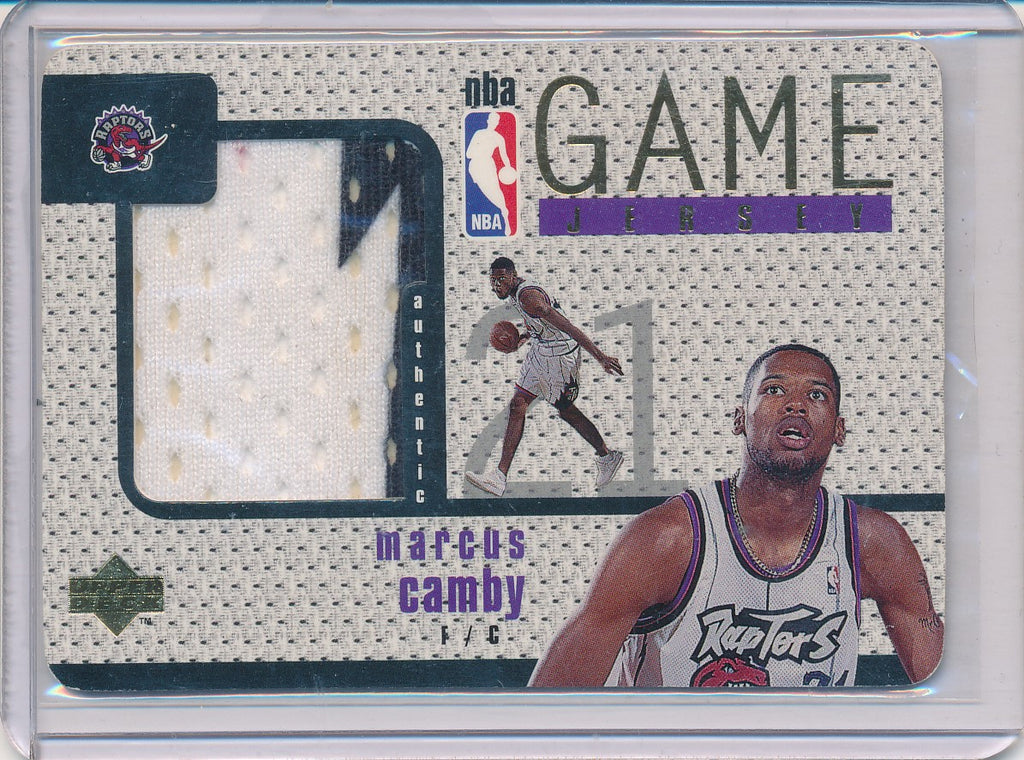 爆売り！ Upper Deck Marcus #GJ16 Jerseys Game Stars All NBA 1997-1998 その他