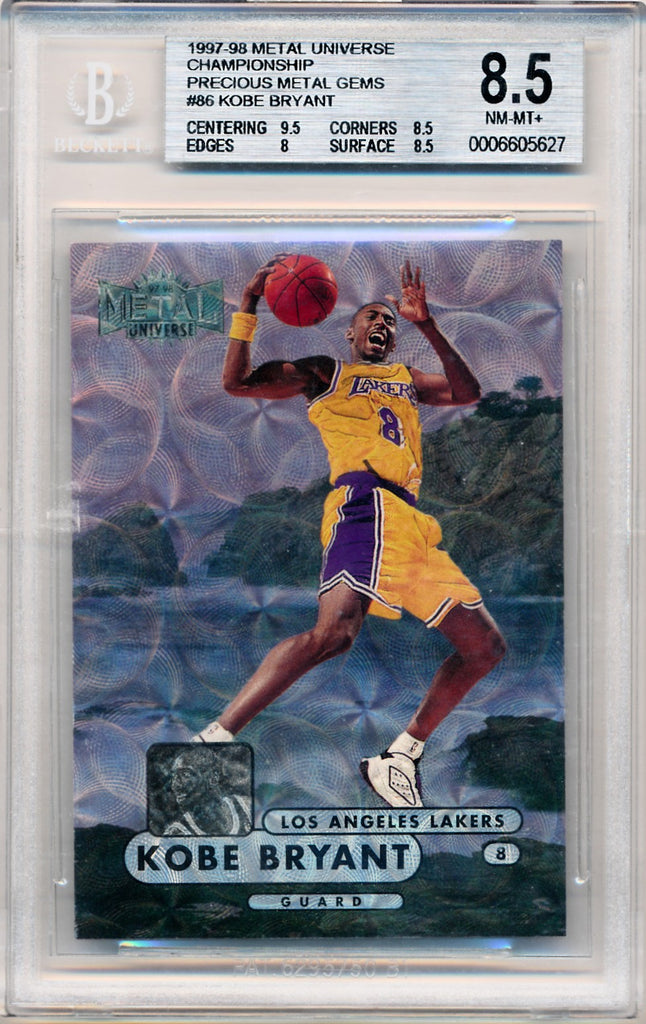 Fleer 1997-98 Skybox Metal Universe】№86/ Kobe Bryant○ -  www.fischerverein-frutigen.ch