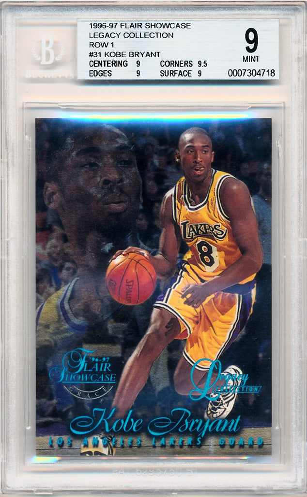 Fleer 1996-1997 Flair Showcase Legacy Collection Row 1 #31 Kobe