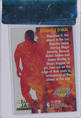SkyBox 1996-1997 NBA Hoops Hot List #0 Shaquille O'neal 15/20 / BGS Grade 9