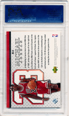 Upper Deck 2005 Rookie Of The Year Bonus Pack #MJ4 Michael Jordan  / PSA Grade 10