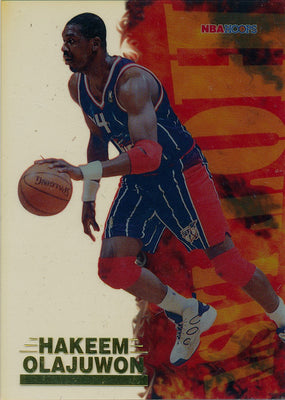 SkyBox 1996-97 HOOPS Hot List #14/20 Hakeem Olajuwon none