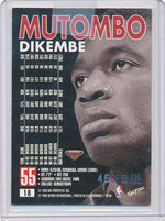 SkyBox 1998-99 Premium Star Rubies #18 Dikembe Mutombo 46/50