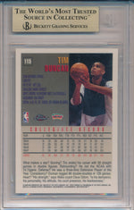 Topps 1997-1998 Chrome Basketball #115 Tim Duncan  / BGS Grade 9.5