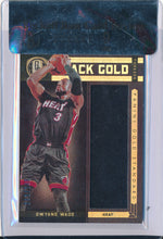 Panini 2012-2013 Gold Standard Black Gold Threads #BG-15 Dwyane Wade 33/149 / BGS Grade 9