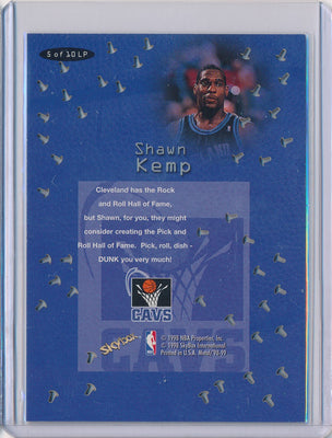 SkyBox 1998-1999 Metal Universe LinchPins #5/10LP Shawn Kemp