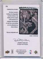 Upper Deck 2009-2010 Exquisite Collection Rookie Parallel #75 James Johnson 22/23