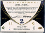 Upper Deck 2008-2009 Exquisite Collection Emblems Of Endorsement #EEMC Mike Conley 8/10