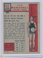 Cincinnati Royals   #22 Tom Marshall