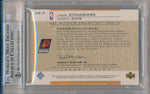 Upper Deck 2002-2003 Ultimate Collection Jersey Patch #AS-P Amar'e Stoudemire 10/10 / BGS Grade 8.5