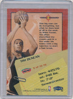 Fleer 1997-98 Basketball Thrill Seekers #3/10TS Tim Duncan none