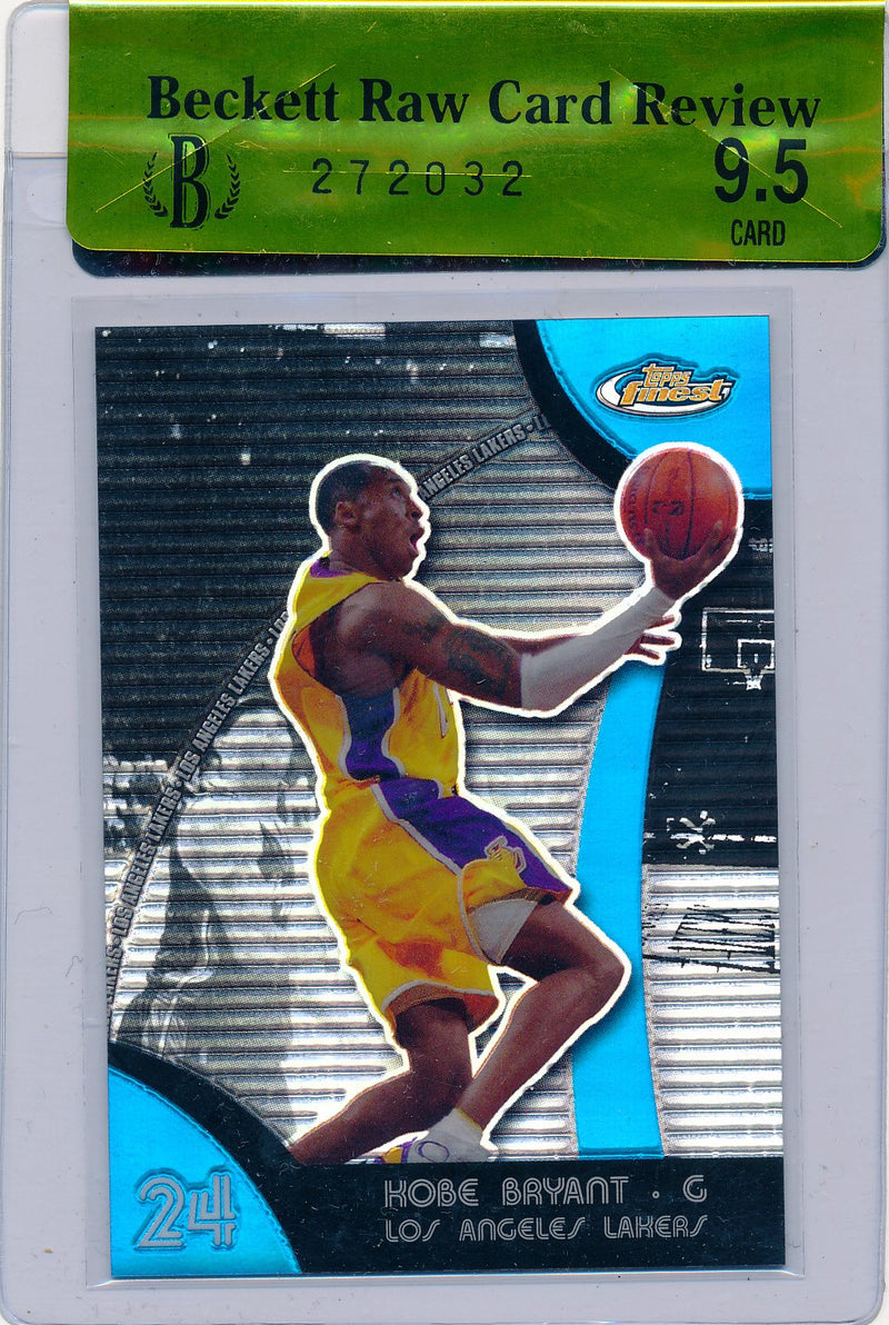 Topps 2008 Finest Refractor #24 Kobe Bryant 175/199