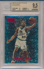 SkyBox 1997-1998 Premium Star Rubies #1SR Grant Hill  32/50 / BGS Grade 9.5