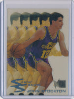 Fleer 1995-1996 Metal Slick Silver #9/10 John Stockton