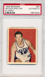 Topps Bowman 1948   #57 Arthur Spector   / PSA Grade Authentic