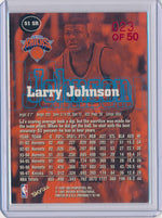 SkyBox 1997-1998 Premium Star Rubies #51SR Larry Johnson 23/50