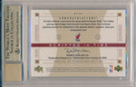 Upper Deck 2003-2004 SP Signature Edition Scripted In Time #ST-DY Dwyane Wade 5/10 / BGS Grade 9.5 / Auto Grade 10