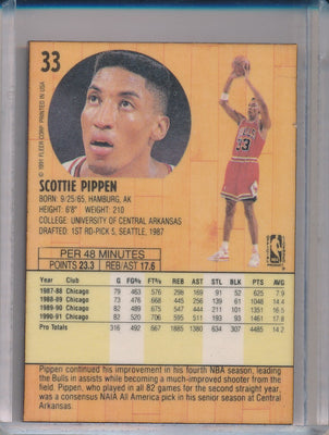 Fleer 1991-1992 Basketball RC #0 Scottie Pippen none