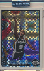 Topps  2003-2004 Chrome  X-Fractor #9 Tony Parker 106/220