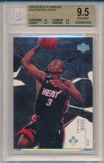 Upper Deck 2003-2004 Black Diamond Rookie Gems #148 Dwyane Wade  / BGS Grade 9.5