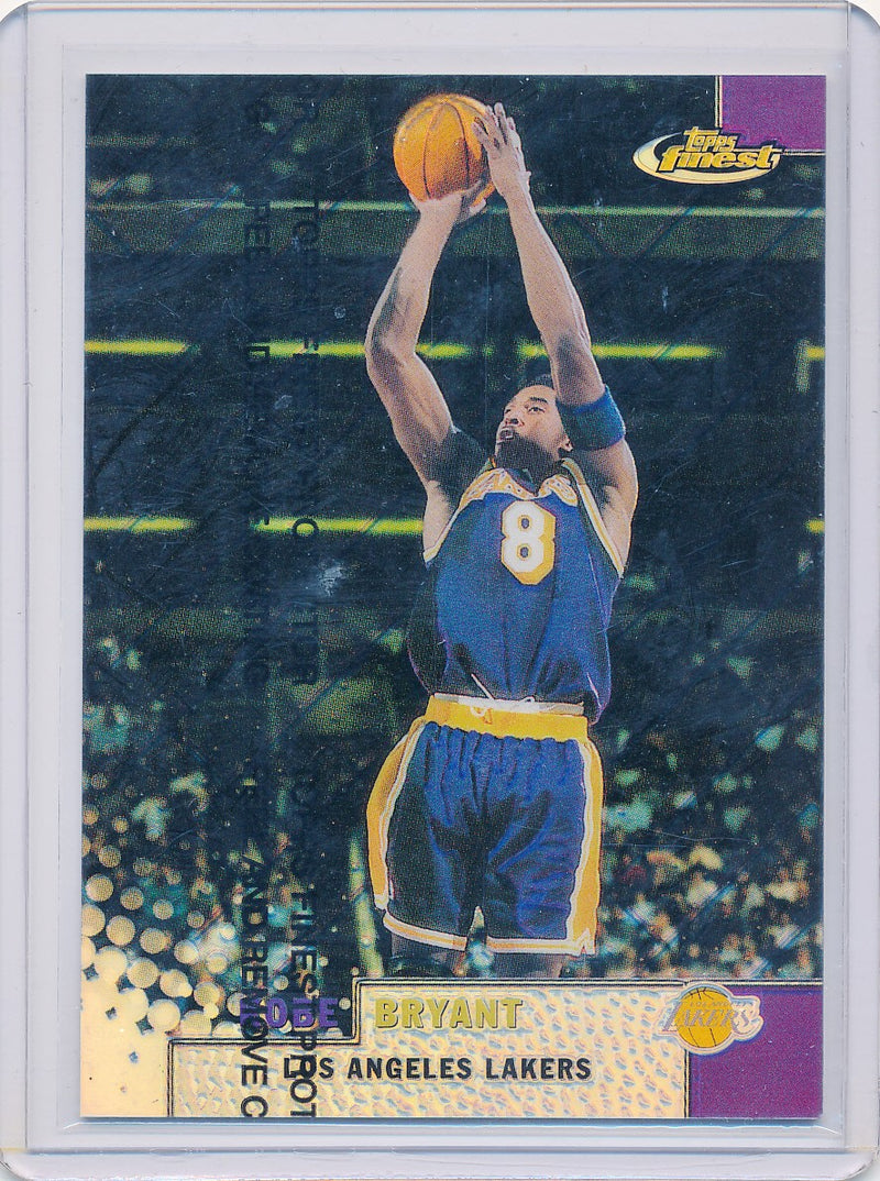 Topps 1999 Finest Refractor #64 Kobe Bryant