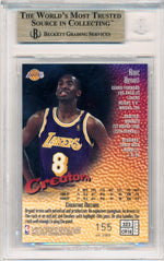 Topps 1997-1998 Finest Refractors #323 Kobe Bryant 155/289 / BGS Grade 9.5