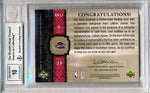 Upper Deck 2006-07 Ultimate Collection  Ultimate Jersey Autographs #AU-LJ Lebron James 45/75 / BGS Grade 9 / Auto Grade 10