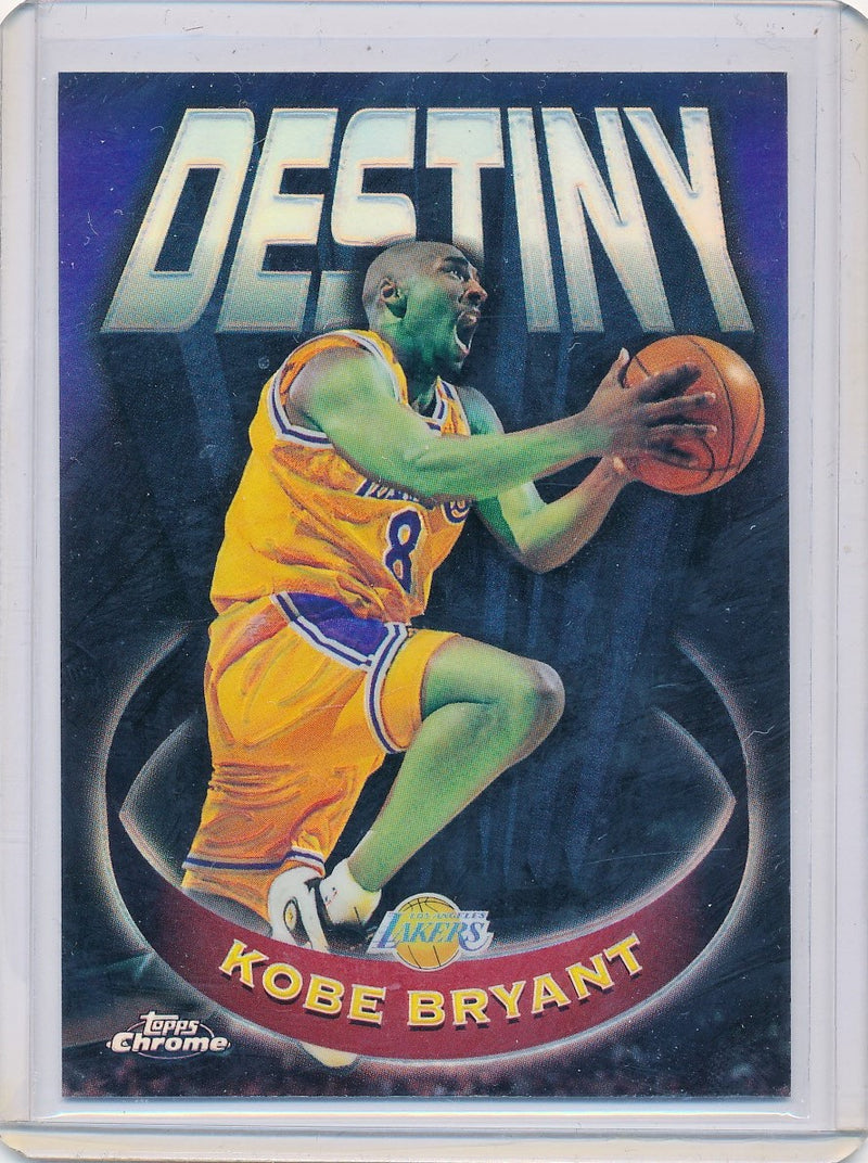 Topps 1998 Chrome Refractor #D5 Kobe Bryant