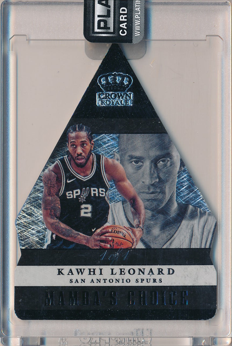 Panni 2017-2018 Crown Royale Mamba's Choice #MC-8 Kawhi Leonard 1/1