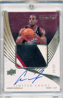 Upper Deck 2007-2008 Exquisite Collection Limited Logos #LLAI Andre Iguodala 25/50