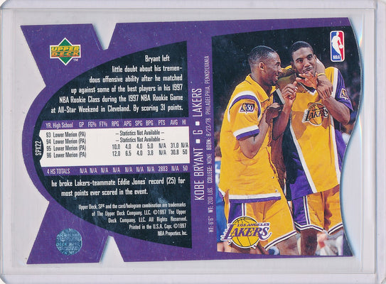 Upper Deck 1997 SP Authentic  #SPX22 Kobe Bryant