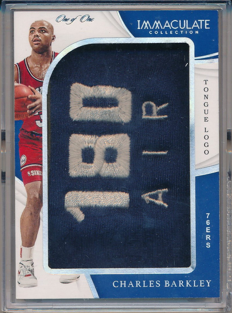 Panini 2018-2019 Immaculate Collection StandOut #SM-CBK Charles Barkley 10/10