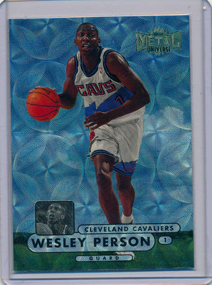 Skybox 1997-1998 Metal Universe Championship Precious Metal Gems #50 Wesley Person 44/50